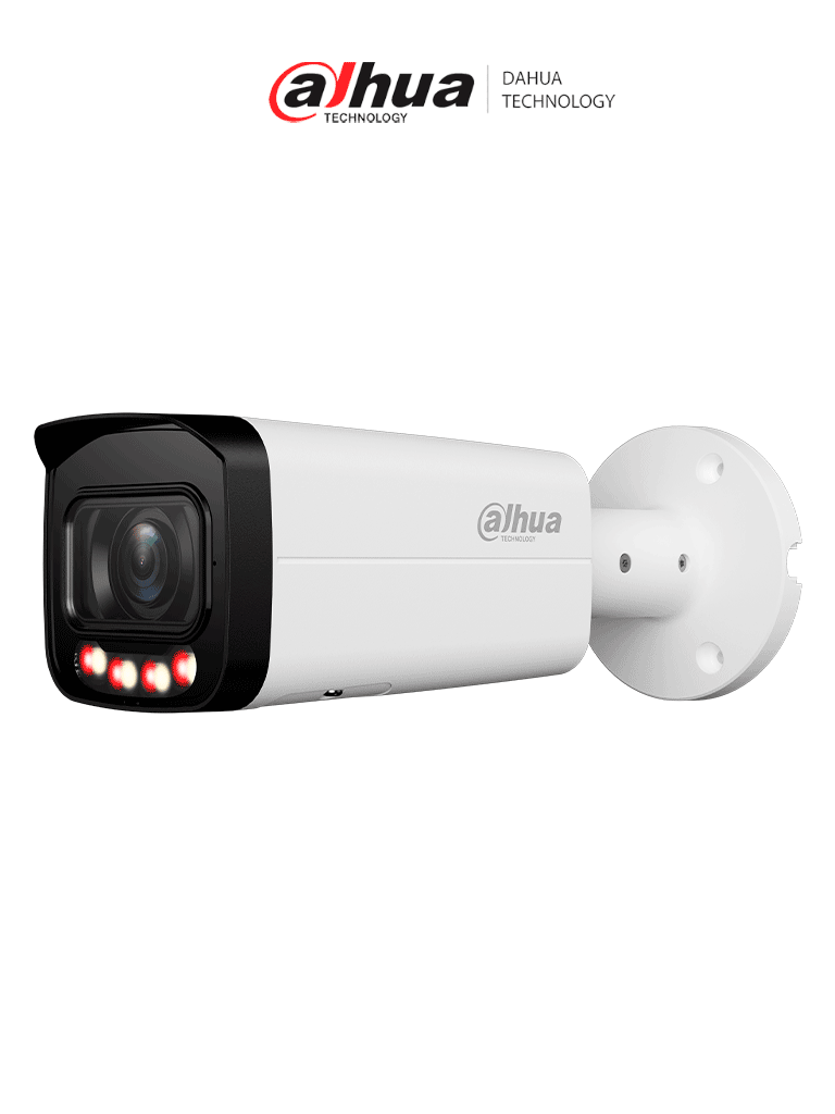 [DHT0030206] DAHUA DH-IPC-HFW2549TP-ZAS-IL-27135 - Cámara Bullet IP de 5MP con iluminador dual inteligente Full Color y tecnología WizSense. Cuenta con micrófono integrado, clasificación IP67 y ofrece imágenes claras y nítidas.