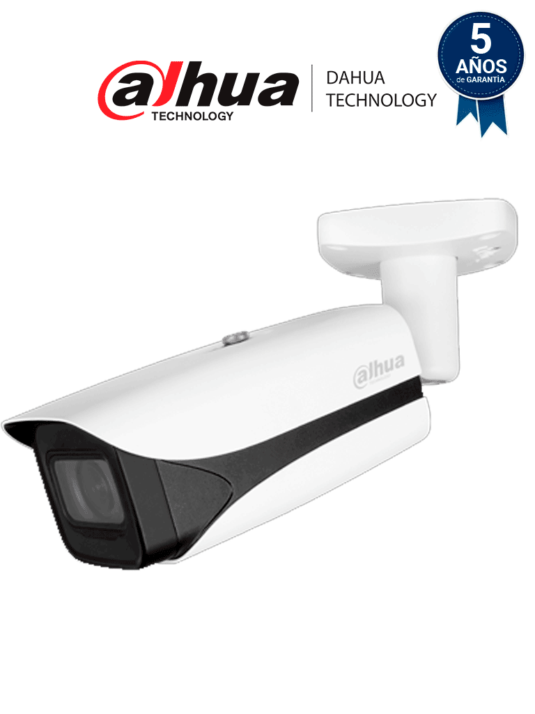 [DHT0030161] DAHUA DH-IPC-HFW5541E-ZE Camara IP Bullet de 5 MP/ WizMind/ Lente Motorizado de 2.7 mm–13.5/ H.265+/ IR de 50 Metros/ Ranura para MicroSD/ IP67, IK10/ Face Detection/ Protección Perimetral/ Conteo de Peronas/ePoE/ SMD 3.0/ AcuPick