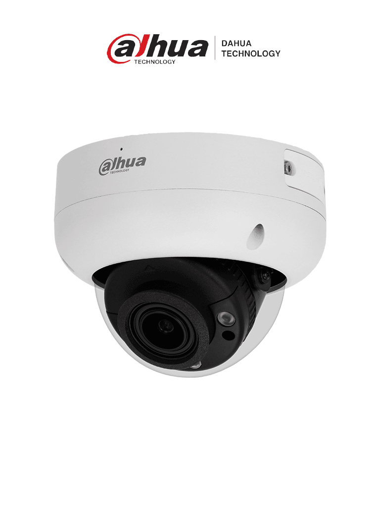 DAHUA DH-IPC-HDBW3441R-ZS-S2 - Cámara IP Domo Antivandálica 4 MP con lente motorizado 2.7-13.5mm e IR 40m, cuenta con IA WizSense, Detección de Movimiento Inteligente, Protección Perimetral, Starlight, PoE, WDR, H.265+ y protección IP67 e IK10 #MCI2 #IPMC