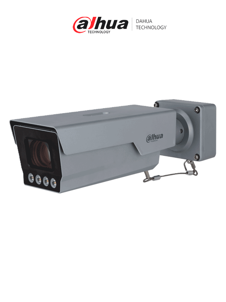 [DHT0100008] DAHUA ITC431-RW1F-IRL8 - Cámara IP LPR 4 MP/ Monitoreo inteligente del tráfico/detección de vehículos (tipo, color, marca)/ Iluminación 23 m–30 m/ Lente motorizado 10 mm–50 mm/ Captura hasta 180km/ IP67/ PoE/ IK10/ #LoNuevo