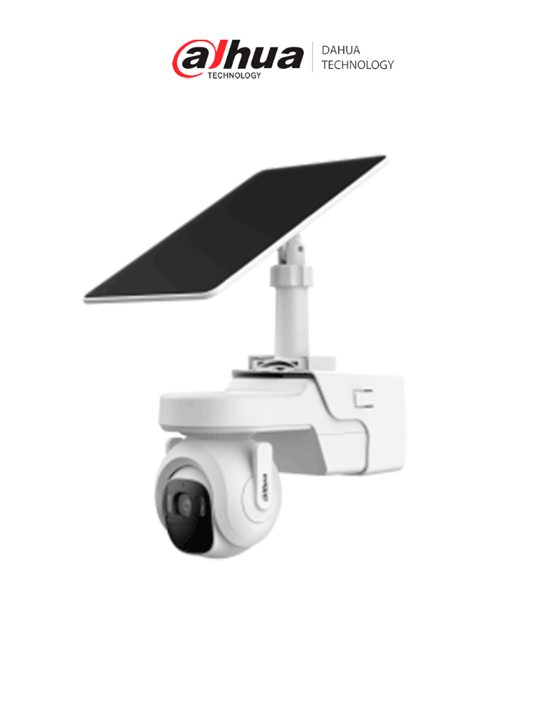 [DHT0060141] DAHUA DH-KIT/BP4A-4G/M0508 - Kit cámara PT 4G/ 4MP/panel solar/Batería/ SMD/ Sirena y luz de disuasión activa/Audio bidireccional/ Iluminador dual inteligente/IR 30 m/ luz cálida 20m/ Modo AOV (vídeo siempre activo)/ Ranura para Micro SD// IP66/#LoNuevo