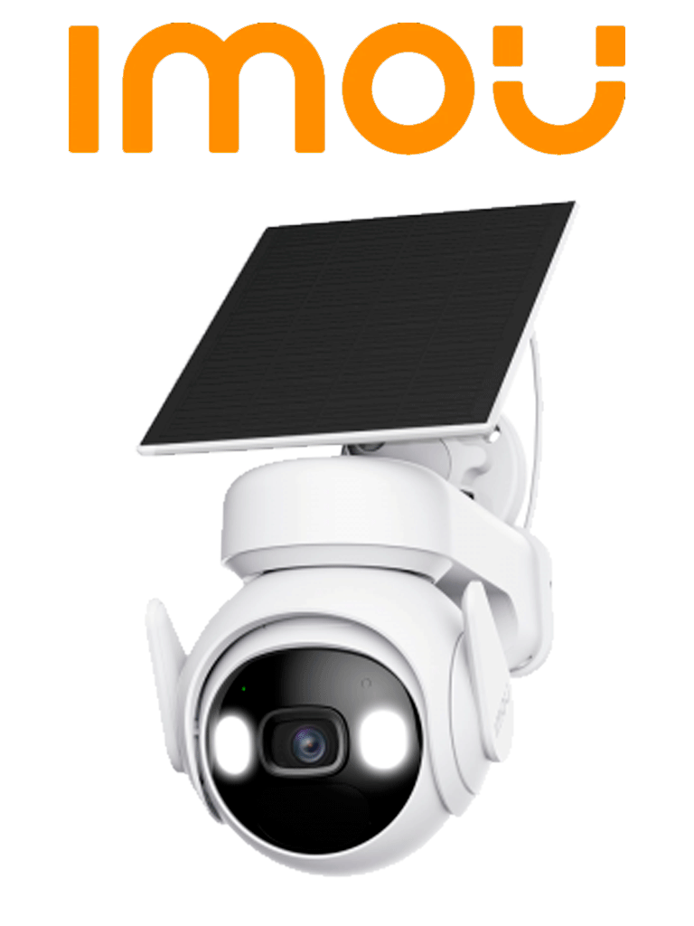 IMOU CELLPTKit (KIT/IPC-K9EN-3T0WE/FSP12-TYPEC) - Kit de Cámara WiFi Cell PT de 3MP con panel solar, lente de 3.6mm y 88° de apertura, audio bidireccional y sensor PIR integrado para seguridad avanzada. #LoNuevo