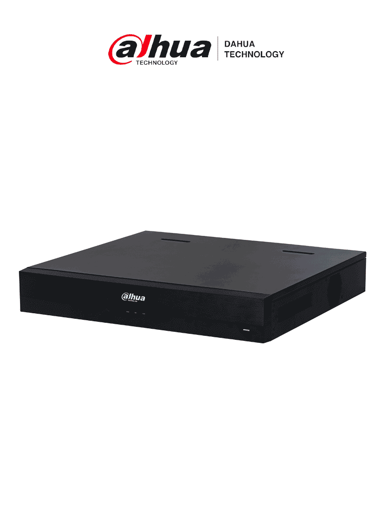 [DHT0210008] DAHUA DHI-NVR5432-EI - NVR de 32 canales IP 4K con tecnología Acupick, WizSense, y Smart H.265+. Rendimiento de 384 Mbps, 4 bahías para discos duros. IA avanzada. E incluye E/S de alarma y audio