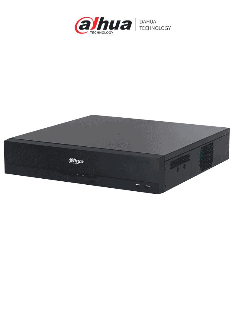 DAHUA DHI-NVR5832-16P-EI2 -NVR de 32 canales IP 4K con 16 puertos PoE y 8 puertos ePoE/ Tecnología Acupick/ detección y reconocimiento facial/ ANPR/ SMD/ Conteo de Personas/ IA por cámara/8 bahías para discos duros/ RAID 0/1/5/6/10/ 384 Mbps/ #LoNuevo