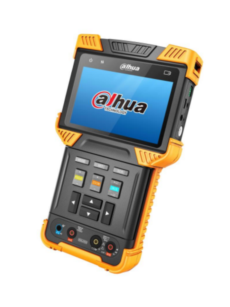 DAHUA PFM900-E - Probador de Video IP y HDCVI/ Soporta H.264 y H.265/ Soporta Control PTZ & Probador de Audio/ Soporta Prueba de Cable de Red/ Multimetro Digital/ Salida Poe 802.3at y Salida de 12v 2Amp/ #ProAccesorios #ASE