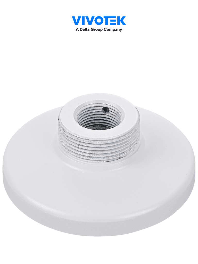 [VIV0430149] VIVOTEK AM-52E - Base para montaje en techo de camaras tipo domo, para exteriores, color blanco, material aluminio