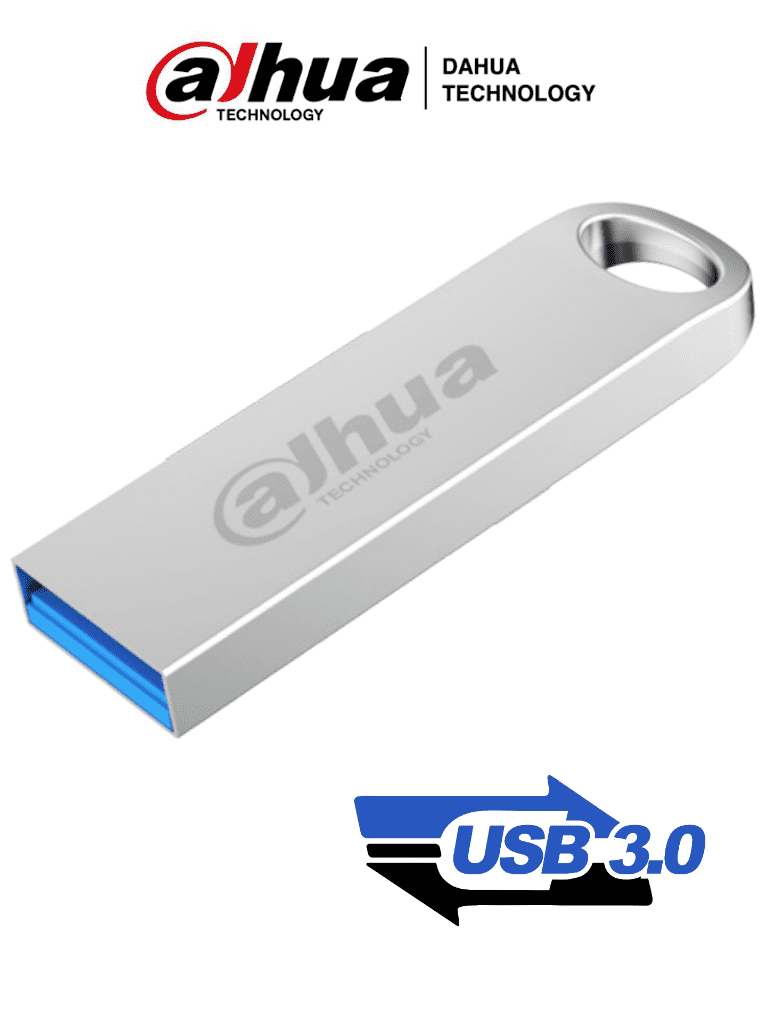 [DHT1510006] DAHUA USB-U106-30-32GB - Memoria USB de 32 Gb/ USB 3.0/ Lectura y Escritura de Alta Velocidad/ Sistema de Archivos FAT32/ Compatible con Windows, macOS, Linux y Otros Sistemas/