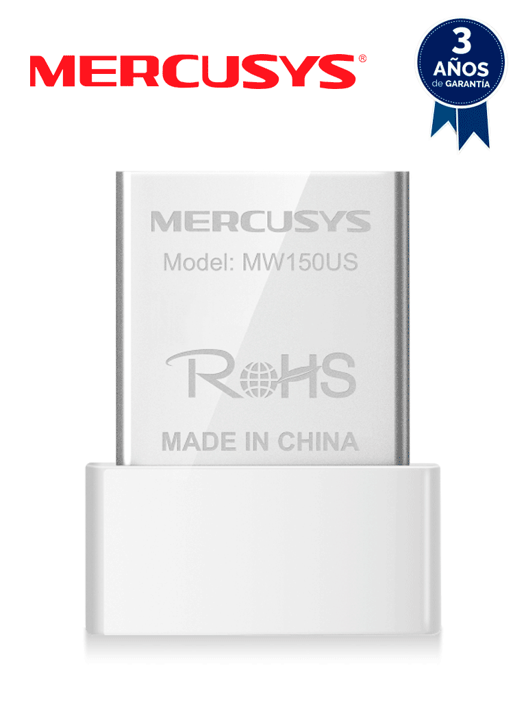 [MER6740004] MERCUSYS - MW150US / Adaptador USB Nano Inalámbrico N150 #MER79
