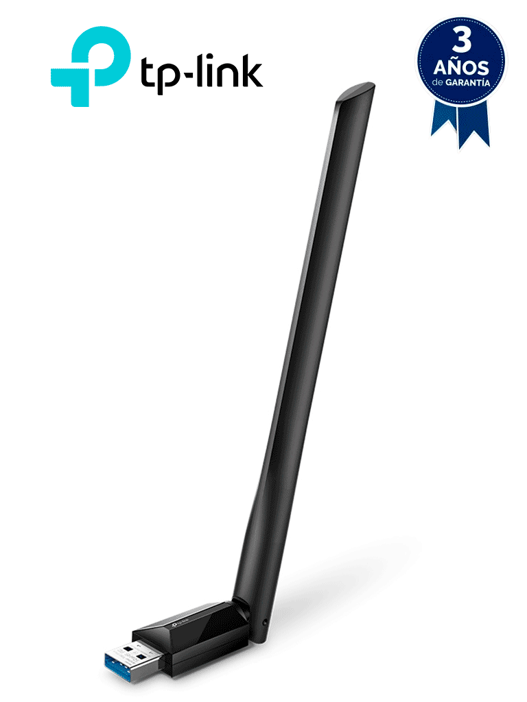 TP-LINK - Archer T3U PLUS / Adaptador USB Inalámbrico Banda Dual AC1300 Alta Ganancia #O1