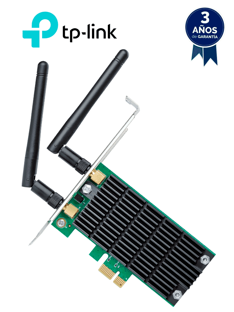 [TPL4240011] TP-LINK - Archer T4E / Adaptador PCI Express inalámbrico de doble banda AC1200 #TP9