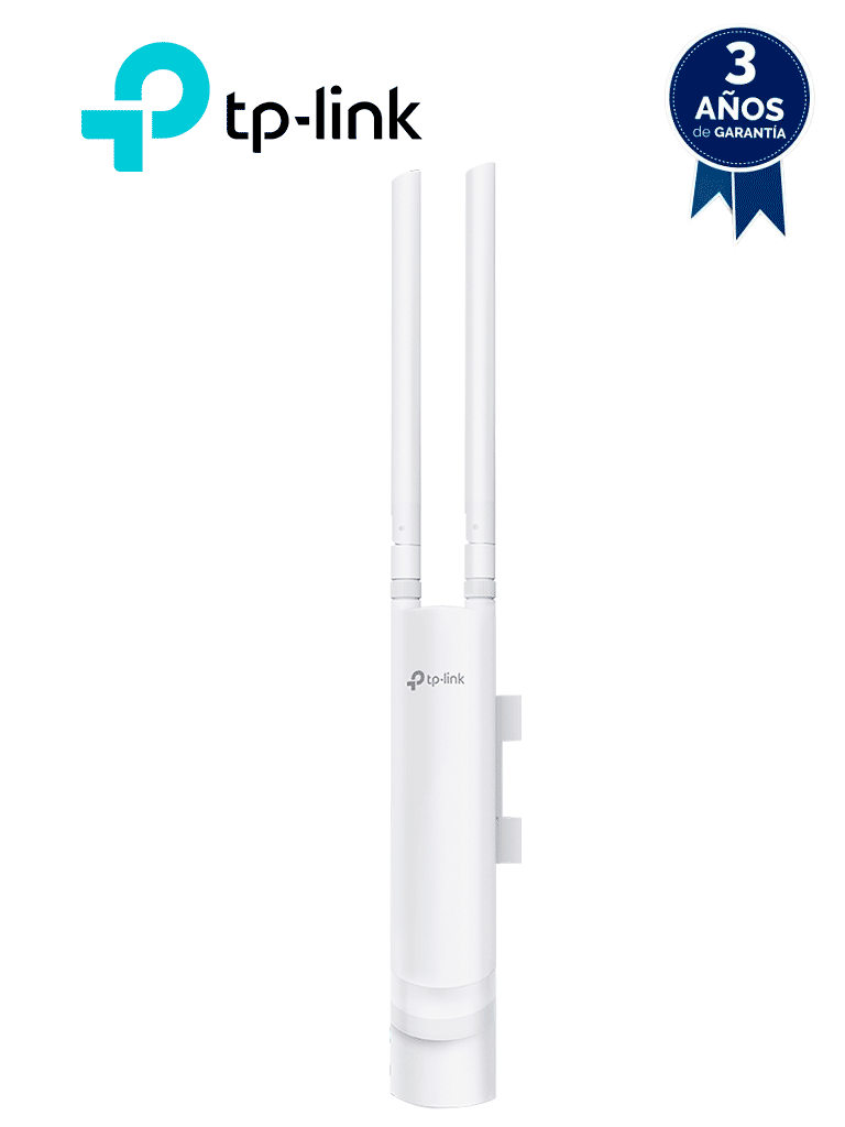 [TPL4220021] TP-LINK EAP110-OUTDOOR - Punto de acceso Omada con frecuencia 2.4 GHz N 300 para Exterior, con configuración Stand-Alone o por Controlador, además protección Exterior IP65 y alimentación PoE Pasivo 24 Vcc.
