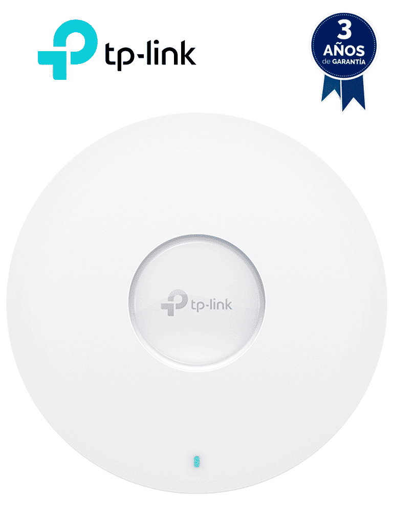 [TPL4220027] TP-LINK EAP610 - Punto de Acceso Omada Wi-Fi 6 AX1800 MU-MIMO 2x2 con Mesh Omada de alta densidad de usuarios, configuración por controlador o stand-alone para montaje en techo/pared y alimentación PoE+.