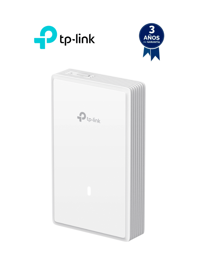 [TPL4220053] TP-LINK EAP725-Wall- Punto de acceso Wi-Fi 7 para montaje en techo BE5000, doble banda (4324 Mbps en 5 GHz + 688 Mbps en 2,4 GHz) , 1 puerto 2,5 GbE, Funciones avanzadas, Gestión centralizada, Mesh y Seamless Roaming #Wifi7