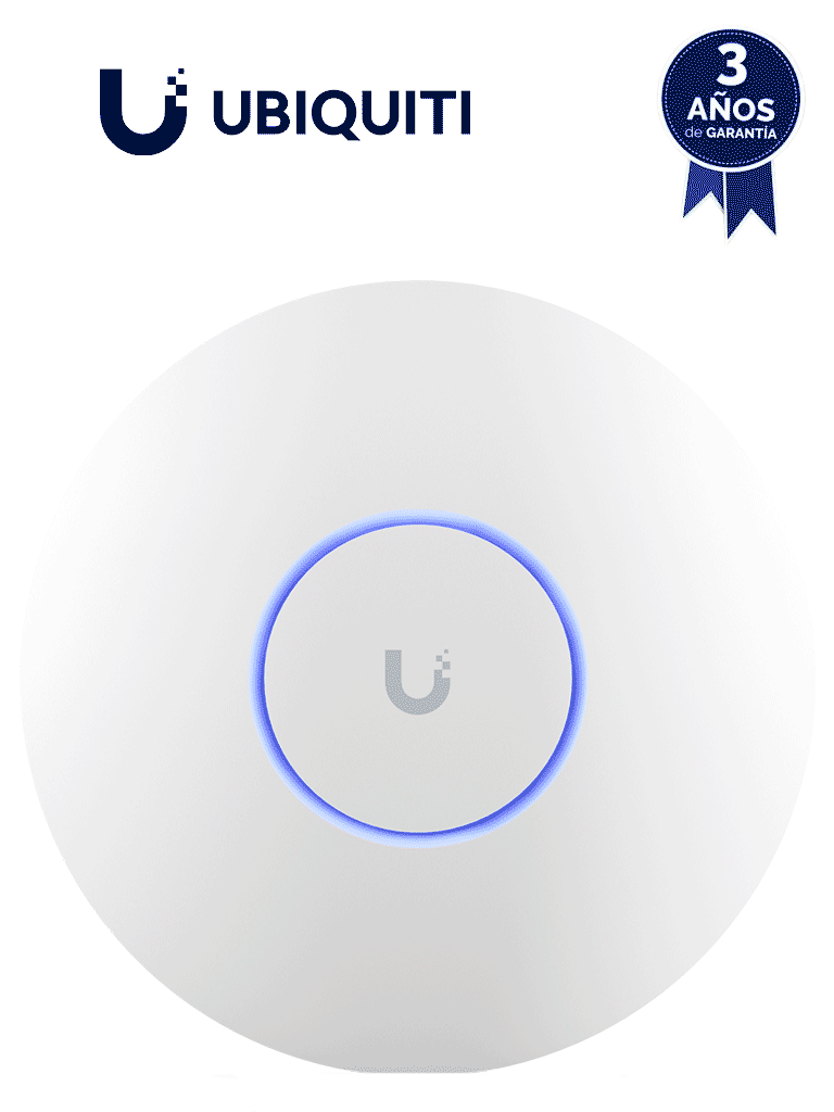 [UBI4220004] UBIQUITI U6-ENTERPRISE- Punto de Acceso WiFi 6 Enterprise/ MIMO 4x4/ Alta Densidad de Usuarios/ Freciencia WiFi 2.4GHz & 5GHz & 6GHz/ 1 Puerto RJ45 2.5GBE #preventa