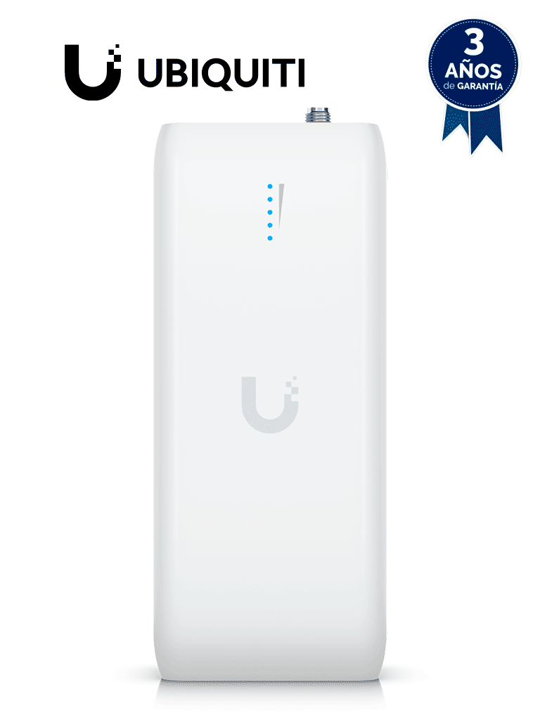 [UBI6700001] UBIQUITI UDB - Inyector POE inalámbrico de 5GHz con velovidad de 867 Mbps , 1 puerto RJ45, 802.3af 15W, se conecta a AP UniFi inalambricamente, (AutoLink) , Plug and Play.