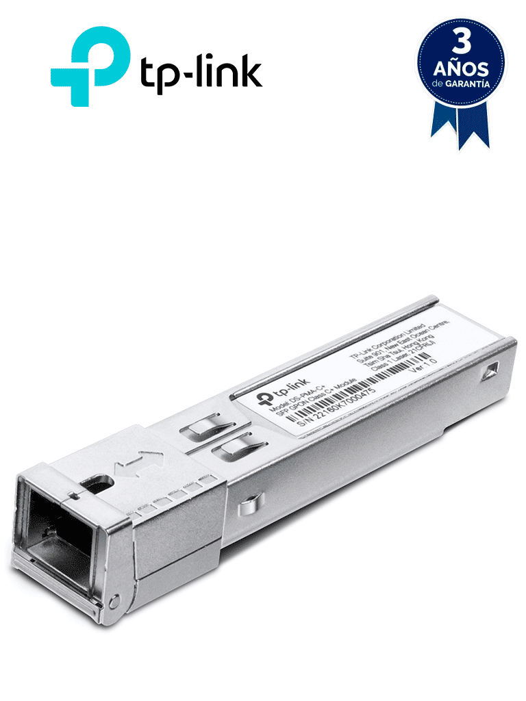 [TPL3680003] TP-LINK DS-PMA-C+ - Módulo óptico GPON C+ con capacidad de Max Splitting 1:128, conector SC/PC y alcance de hasta 20 km.