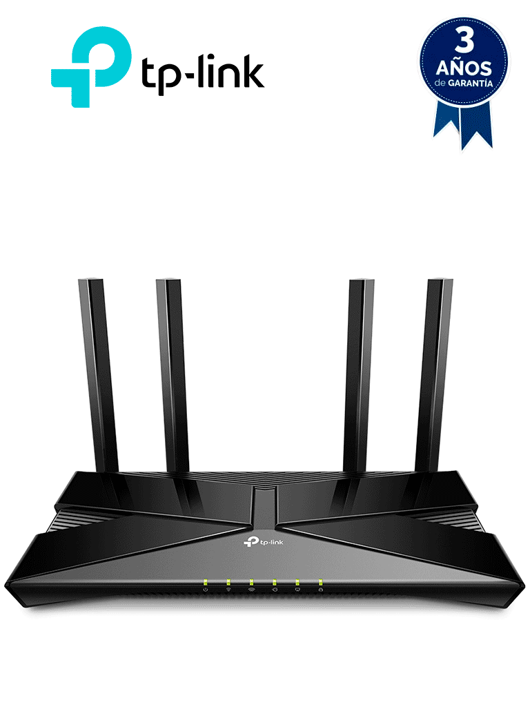 [TPL3660007] TP-LINK Archer AX53 - Ruteador WiFi 6 AX de 3000 Mbps con 1 puerto WAN RJ45 Gigabit Ethernet, 4 puertos LAN RJ45 Gigabit Ethernet, tecnologías MU-MIMO y OFDMA, además 4 antenas con Beamforming. #GAMETP