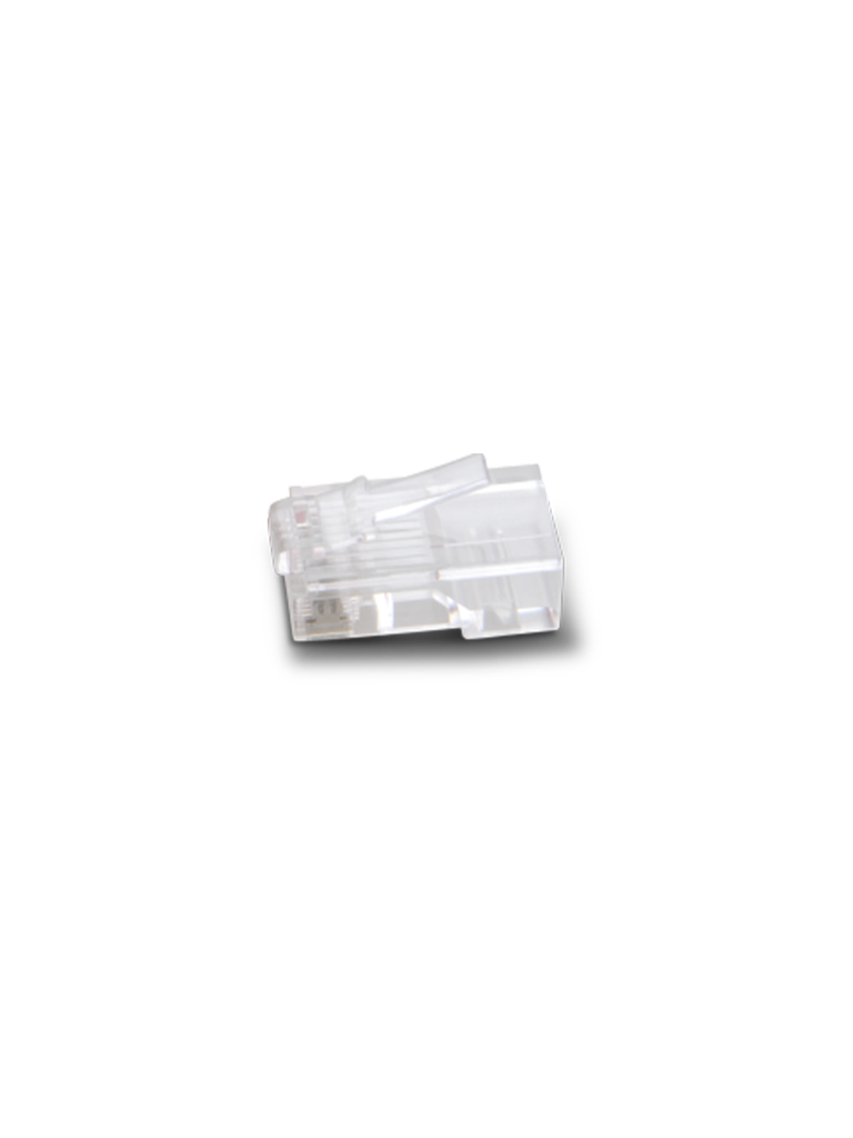 [TCE442033] SAXXON S901A - Conector plug RJ45 para cable UTP / CAT5E / Paquete 100 piezas/ 15 Micras