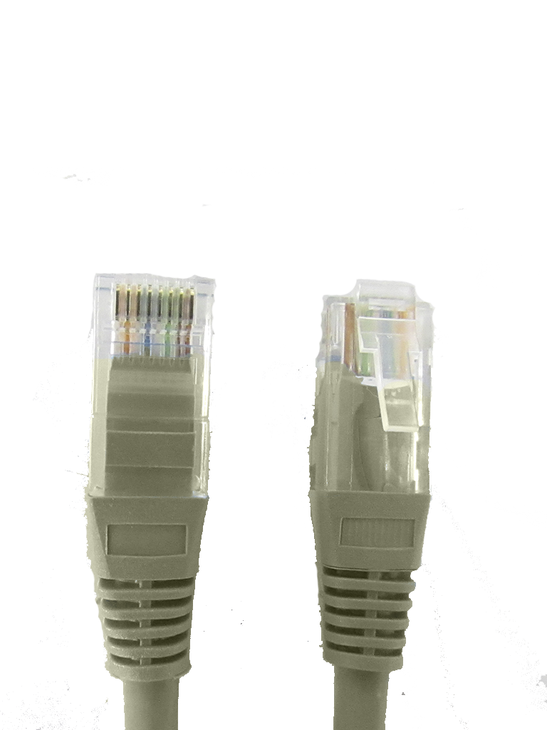 [TCE119017] SAXXON P5E3UG - Cable patch cord UTP 3 metros / CAT 5E / Color gris