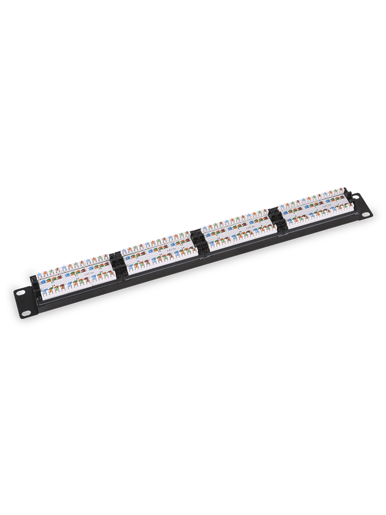 [TCE441026] SAXXON P19748N5 - Patch Panel 48 puertos / CAT 5E / 19 Pulgadas / Montaje en rack / 2U