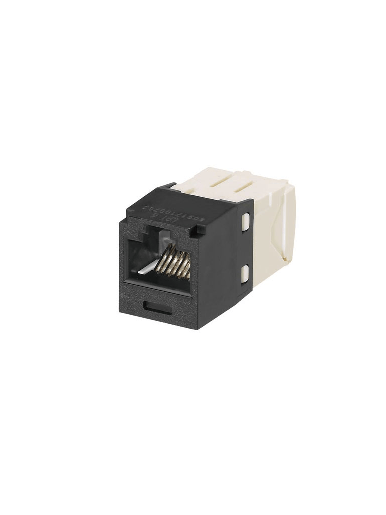 [PND6320002] PANDUIT CJ688TGBL - Módulo jack con terminación estilo TG Mini-Com™ / UTP RJ45 Categoría 6 / Negro #TWCAB