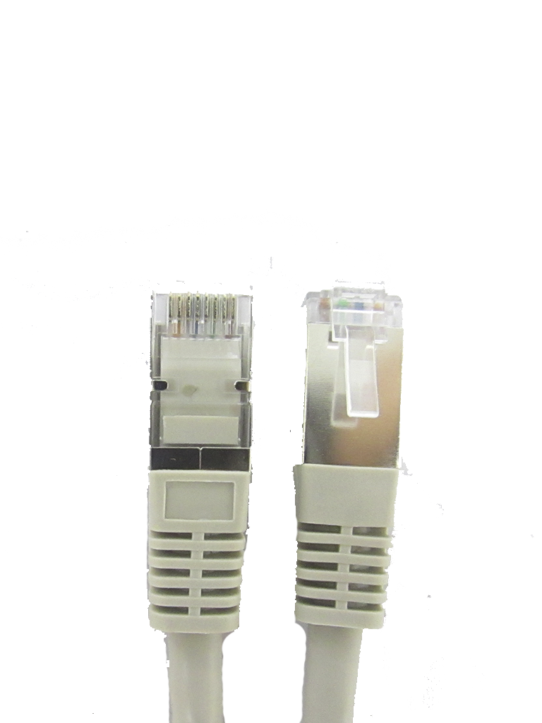 [TCE119023] SAXXON P61SG - Cable patch cord UTP 1 metro / CAT 6 / Blindado / Color gris