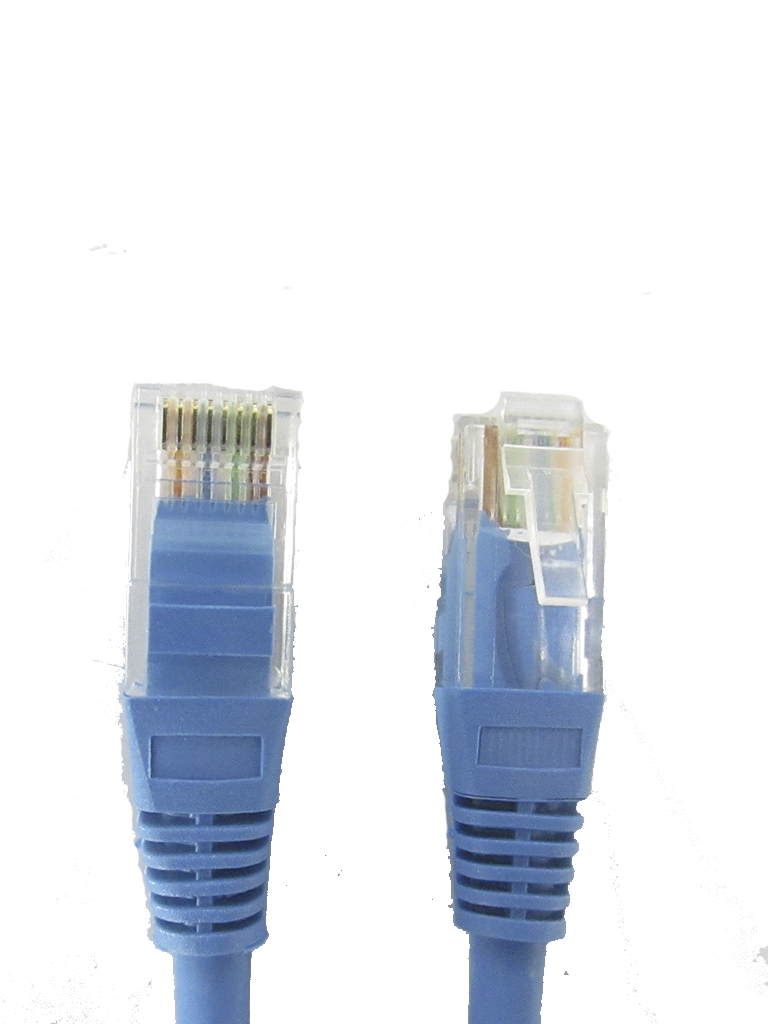 [TCE119026] SAXXON P62UA - Cable patch cord UTP 2 metros / CAT 6 / Color azul
