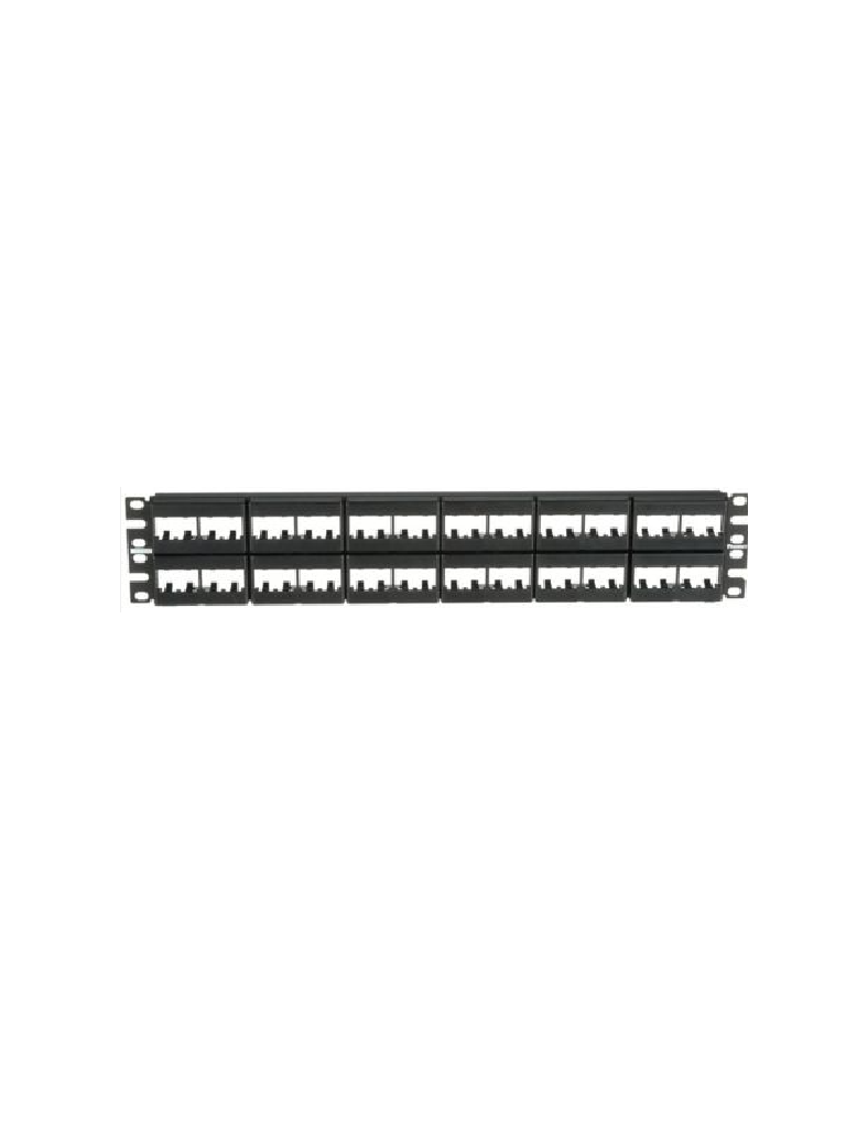 [PND6520007] PANDUIT CPP48WBLY - Panel de distribución Mini-Com™, 48 puertos, 2 RU, Negro